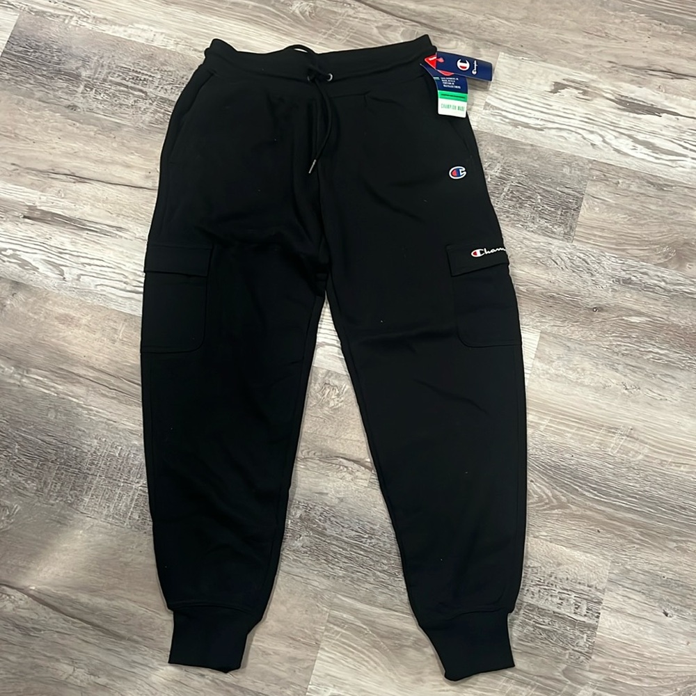 Champion Campus Eco Fleece Pants Size S NWT